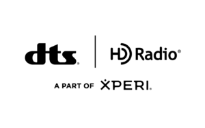 Xperi/DTS/HD Radio logo