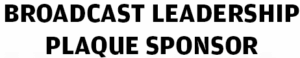 Leadership Plaque Sponsor